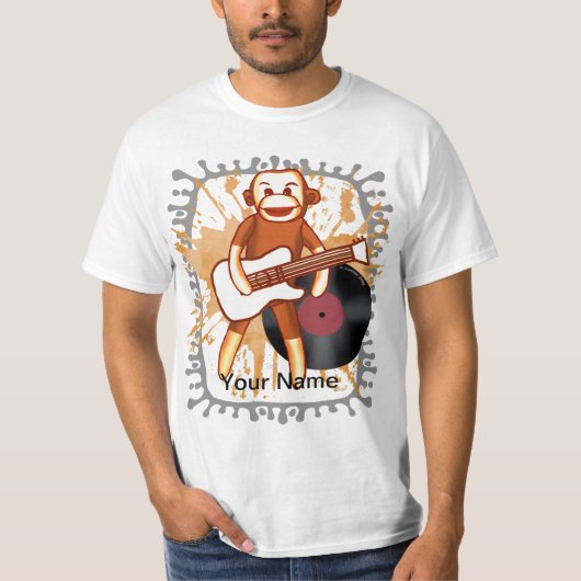ソックモンキー ロックンロール Tシャツ  (正面)