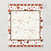 ソックモンキー、三輪車、男の子の赤ちゃんシャワーアドバイス (裏面)