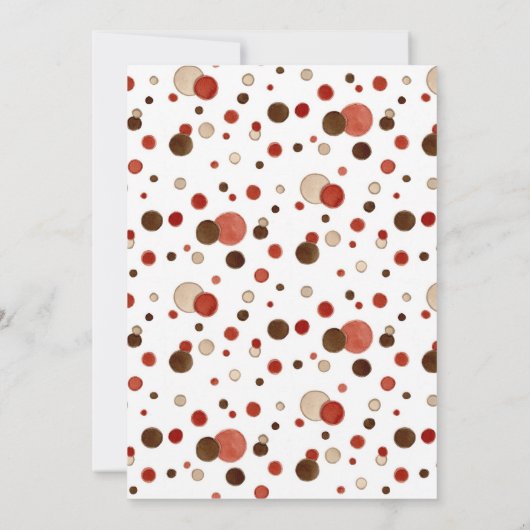 ソックモンキー、三輪車、男の子の赤ちゃんシャワー招待状 招待状 (裏面)