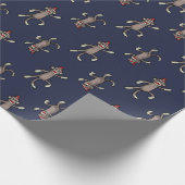 ソックモンキー |踊りサル ラッピングペーパー (角)