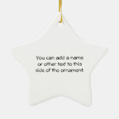 ソックモンキーERナースTシャツ&ギフト セラミックオーナメント (裏面)