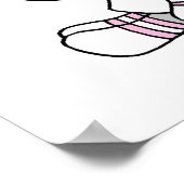 ソックモンキーERナースTシャツ&ギフト ポスター (角)