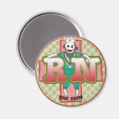 ソックモンキーRNナース マグネット (正面/裏面)