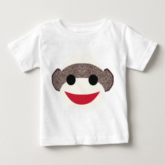 ソックモンキーTシャツ ベビーTシャツ (正面)