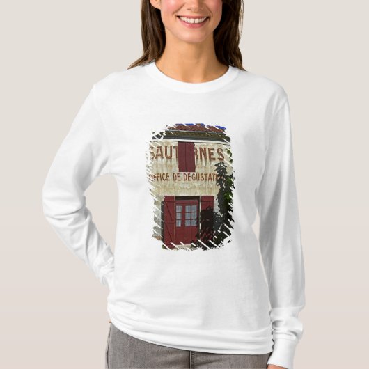 ソテルヌ ワイン テイスティング Tシャツ (正面)
