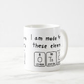 ソト期表名mug コーヒーマグカップ (正面右)