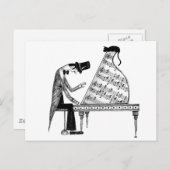 ソナタという猫 ポストカード (正面/裏面)