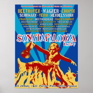 ソナタパロオザ1827コンサートポスター ポスター