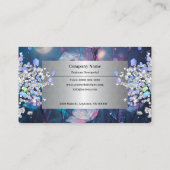 ソナタ虹色グリッター名刺 名刺 (裏面)