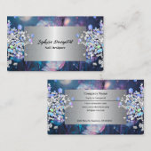 ソナタ虹色グリッター名刺 名刺 (正面/裏面)