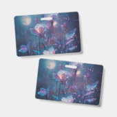 ソナタ – クリスタルポップ・アートの – バッジ (正面&裏面)