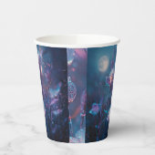 ソナタ – クリスタルポップ・アートの-紙カップ 紙コップ (左)