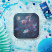 ソナタ – クリスタルポップ・アートの-紙プレート ペーパープレート (パーティー)