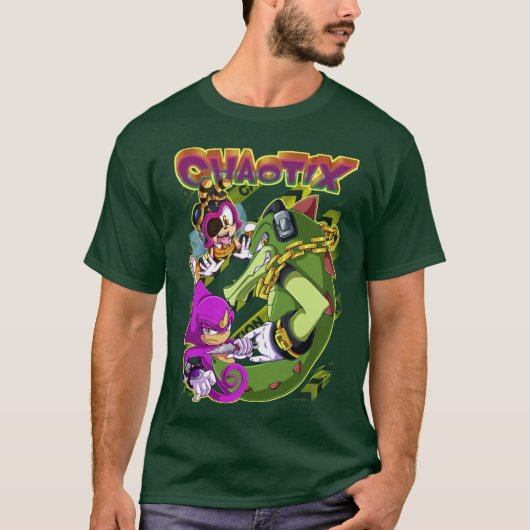 ソニックヒーローシームCHAOTIX Tシャツ (正面)