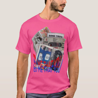 ソニックユースカセットテープクールアート Tシャツ