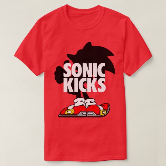 ソニック蹴 Tシャツ (デザイン正面)