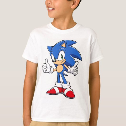 ソニック キッズTシャツ  Tシャツ (正面)