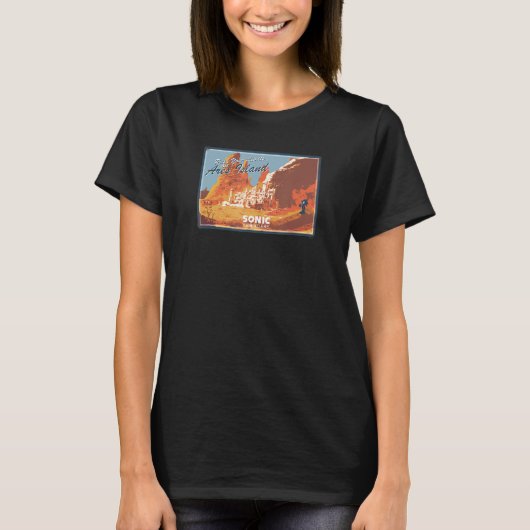 ソニック フロンティア - アレス島 Tシャツ (正面)