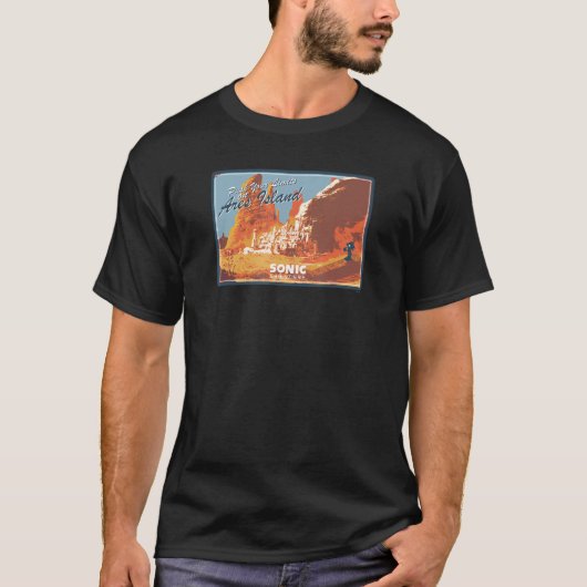 ソニック フロンティア - アレス島 Tシャツ (正面)