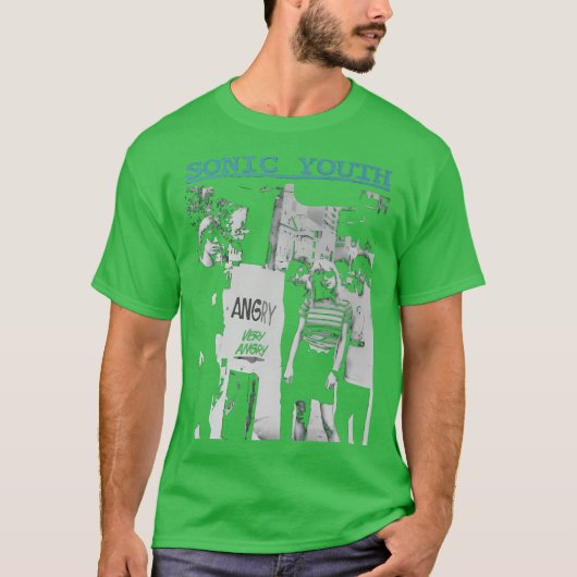 ソニック・ユース 怒りギフト Tシャツ (正面)