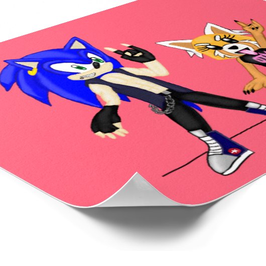 ソニック&レツコ ポスター (角)