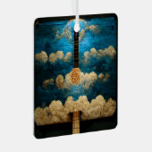 ソニー氏の魔法シガーボックスギターI & II メタルオーナメント (正面右)