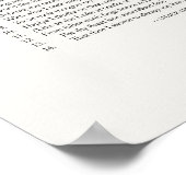 ソネットの署名: ソネット29 ポスター (角)