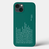 ソネット116真の心の結び付きを避けよう Case-Mate iPhoneケース (裏面)