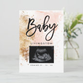 ソノグユニークラム来の間の新生児妊娠 案内状 (スタンド正面)