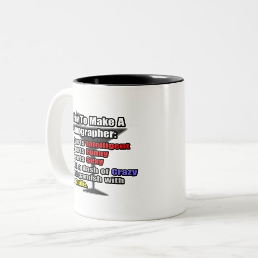 ソノグラフの作成方法 ツートーンマグカップ (正面左)