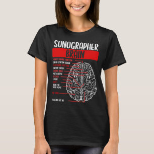 ソノグラフィ技術者ウルトラサウンジ技術ソノグラフ Tシャツ