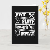 ソノグラフソノグラフィー カード (黄色い花)