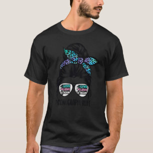 ソノグラフライフMessy BunヘアソノグラフィーUltraso Tシャツ