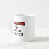 ソノグラフ…ワインのために働く コーヒーマグカップ (正面左)