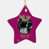 ソノグラムキープサケベビー超音波検査 セラミックオーナメント (右)