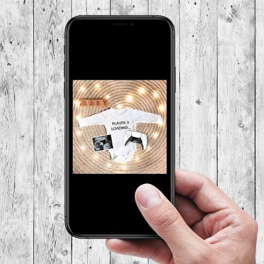 ソノグラム写真おもしろい妊娠を読み込む新しいプレーヤー 案内状