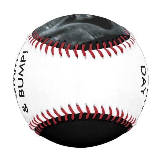 ソノグラム写真パパファースト・ファーザー・デー 野球ボール (正面)