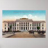 ソノマカウンティコートハウスの外観 ポスター (正面)