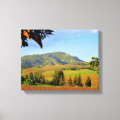 ソノマカウンティCAヴィンヤード キャンバスプリント (正面)