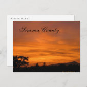 ソノマサンセット3 ポストカード (正面/裏面)