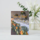 ソノマワイナリー日付を保存！ 案内ポストカード (スタンド正面)