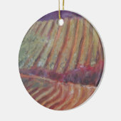 ソノマヴィネヤードカリフォルニアつる植物ワイン セラミックオーナメント (左)