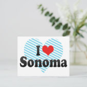 ソノマ大好き ポストカード (スタンド正面)