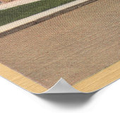 ソノマ州（カリフォルニア州） – ミッションサンフランシスコ・ソラーノ ポスター (角)