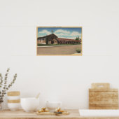 ソノマ州（カリフォルニア州） – ミッションサンフランシスコ・ソラーノ ポスター (キッチン)