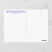 ソノマ海岸から平和だ！ ポストカード (裏面)