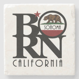 ソノマ生まれカリフォルニア ストーンコースター