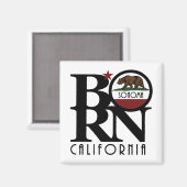 ソノマ生まれカリフォルニア マグネット (正面/裏面)