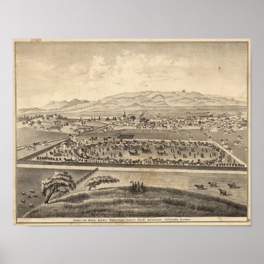 ソノマ・マリン地域農業協会 ポスター (正面)