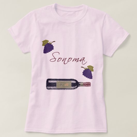 ソノマ Tシャツ (デザイン正面)